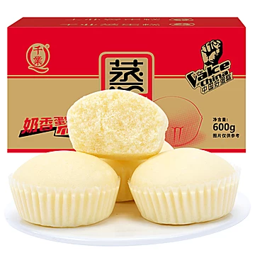 整箱600G！网红蒸蛋糕营养早餐代餐面包[6元优惠券]-寻折猪