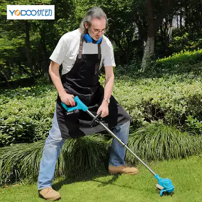 Handheld lawn mower Lithium electric electric lawn mower small household lightweight multi-function weeding lawn grass rechargeable
