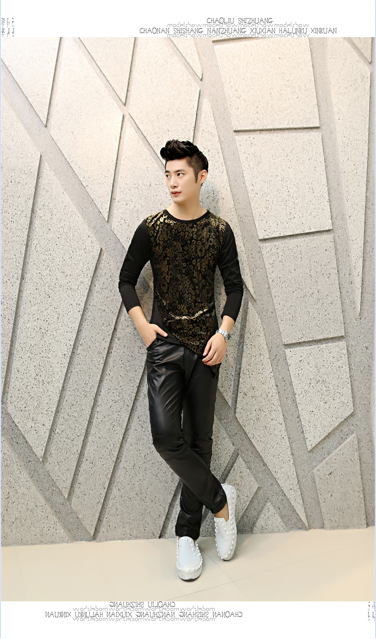 Pantalon cuir homme pour jeunesse pour automne - Ref 1478621 Image 12