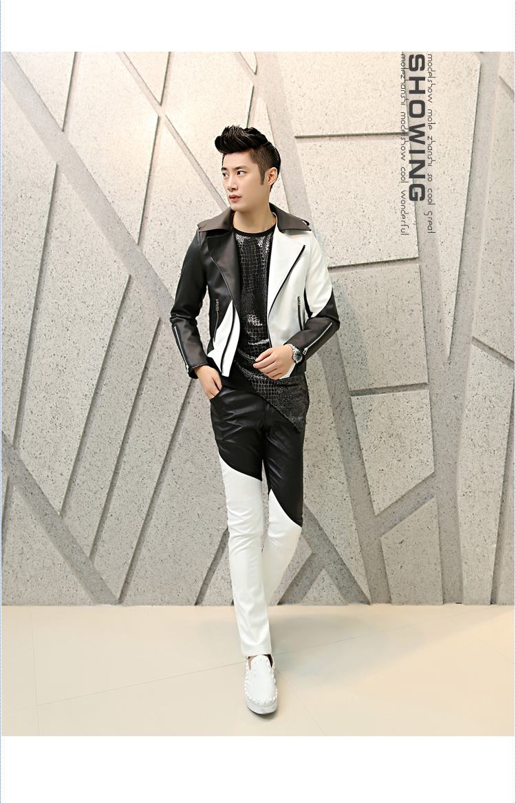 Pantalon cuir homme pour jeunesse pour automne - Ref 1493756 Image 9