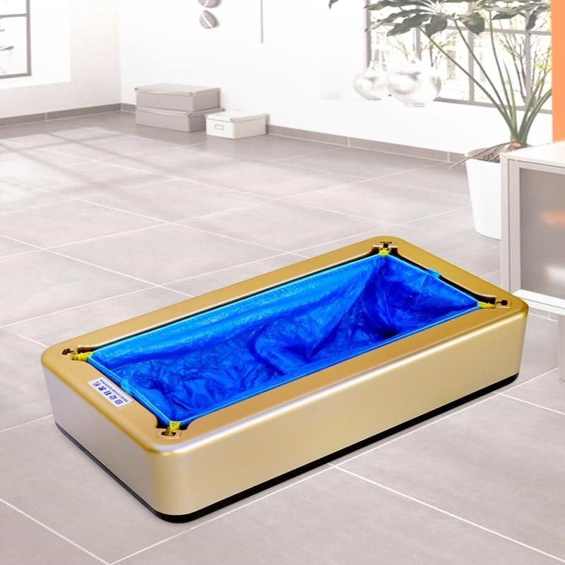 Free Shoes Theiters Shoes Cover Machine Fully Automatic New Disposable Trampled Shoes Film Machine Shoes Film Machine Set Shoes machine foot cover box