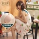Với áo độn ngực nữ mùa hè mỏng mảnh cotton sling Phiên bản Hàn Quốc gợi cảm ngọt ngào dễ thương có thể mặc bên ngoài dịch vụ đồ ngủ tại nhà - Đêm đầm