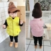 Mã phá vỡ phản hồi 2018 phiên bản tiếng Hàn mới của quần áo thủy triều vest trẻ em mùa xuân và mùa thu nữ bé mùa thu và áo khoác mùa đông cho bé trai áo vest len bé trai mùa đông Áo ghi lê