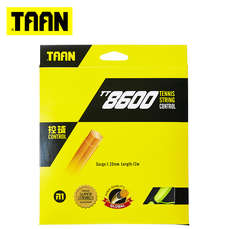 TAAN Tennis line Hexagonal ball control hard line Tennis racket line TT8600