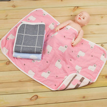 Baby bath cover belly towel cart special quilt summer thin baby Summer cool quilt pure cotton newborn
