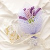 Sister Su Su's Small Bouquet Hand-Knitted Lace Yarn Bouquet DIY Cotton Crochet Fine Yarn Ball Material Kit