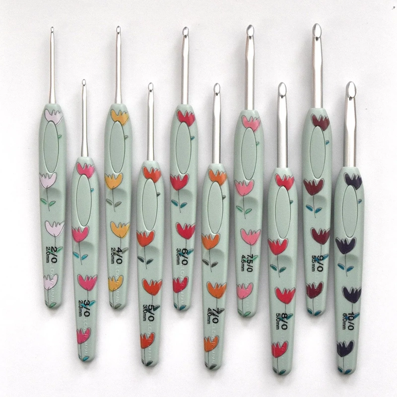 Japanese Clover Okamoto Sensei Limited Edition Little Flower Crochet Set Crochet Hook + Bag in Stock Japanese Clover Okamoto Sensei Limited Edition Little Flower Crochet Set Crochet Hook + Bag in Stock