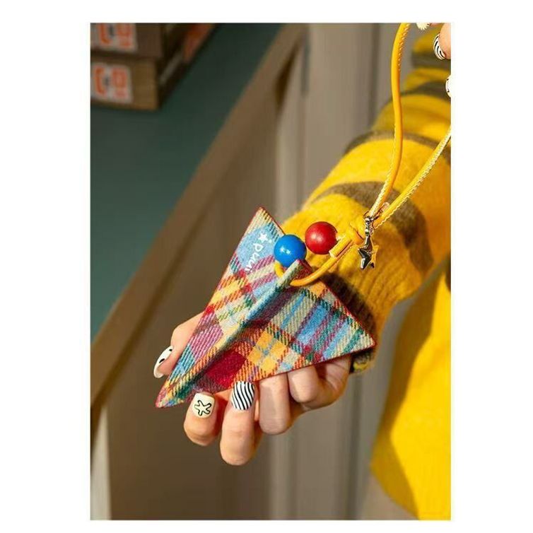 Car Keychain ins Niche Keychain with Korean Style Texture, Creative Accessory, Original Bag Charm, Cute Backpack Charm
