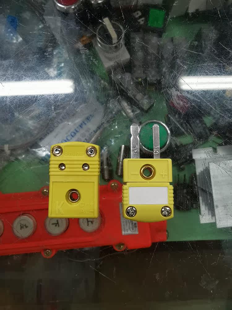 Type K Thermocouple Temperature Panel Socket Plug Mini Connector SMPW-K-M MPJ-K-F