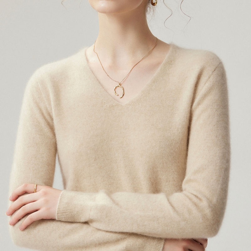 Autumn and Winter 100% Pure Cashmere Sweater for Women, New Style Ready-To-Wear Knitted Fashion Base Sweater, Cashmere Sweater for Women
