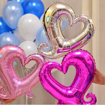 Birthday Balloon Package Baby One Year Childrens Birthday Party Arrangement Decorative Supplies Cartoon Letter Aluminum Film Balloon