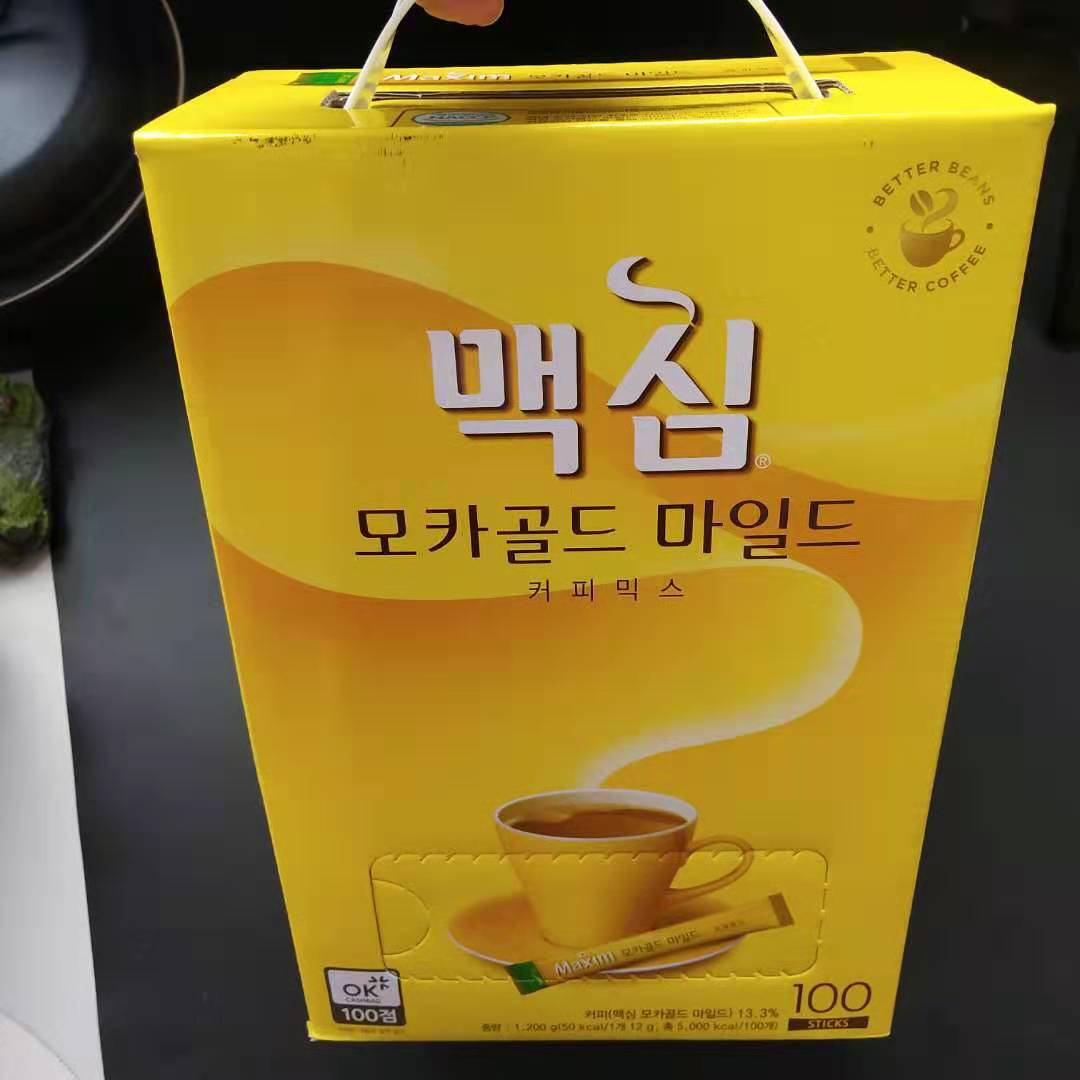 Special price Original Imported Instant Coffee Korea Maxin Wheat 3 Hop 1 Mocarflavor Coffee 100 Good fragrant