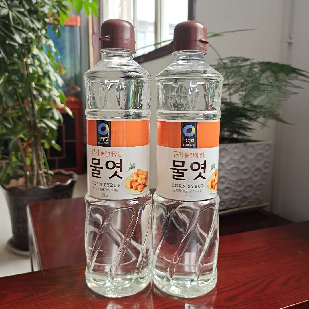 Korean sugar syrup Yitang Qingjingyuan maltose syrup 1 2Kg kimchi seasoning water jelly baked nougat syrup