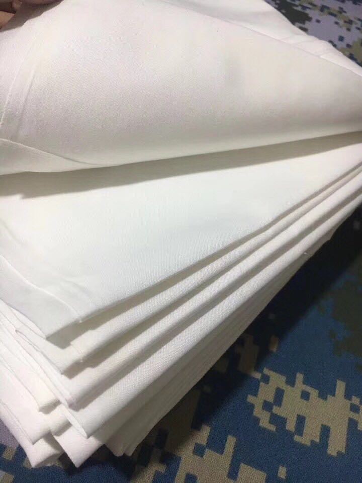 Henghui shop) white sheets single double dormitory unit school student military training white sheets