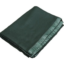 Henghui Shop) 09 wool blanket army green plush blanket camping disaster relief dark green olive green wool blanket