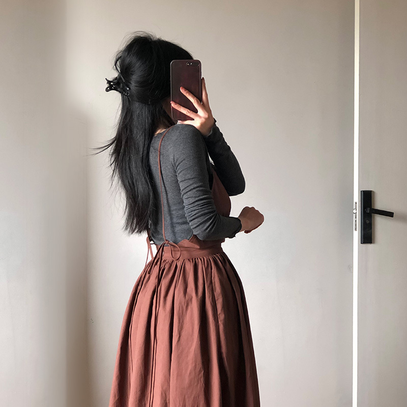 LAOSHU Styles of Versatile Cotton and Linen Dresses, Casual and Versatile, Lazy Style Long Dresses, Vacation Style Slip Dresses with a High-End Feel LAOSHU Styles of Versatile Cotton and Linen Dresses, Casual and Versatile, Lazy Style Long Dresses, Vacation Style Slip Dresses with a High-End Feel