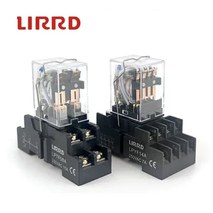 LIRRD LHH54P Промежуточное электромагнитное реле 24 В постоянного тока для станков с модулем Lierde сертификации 3C