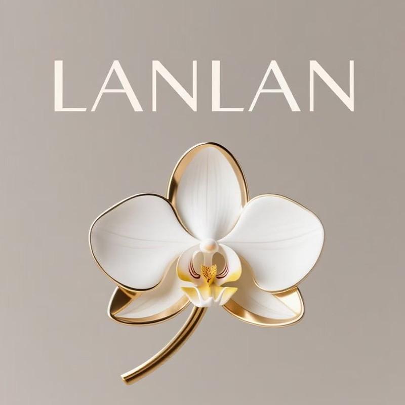 LANLAN手工穿戴甲的LOGO