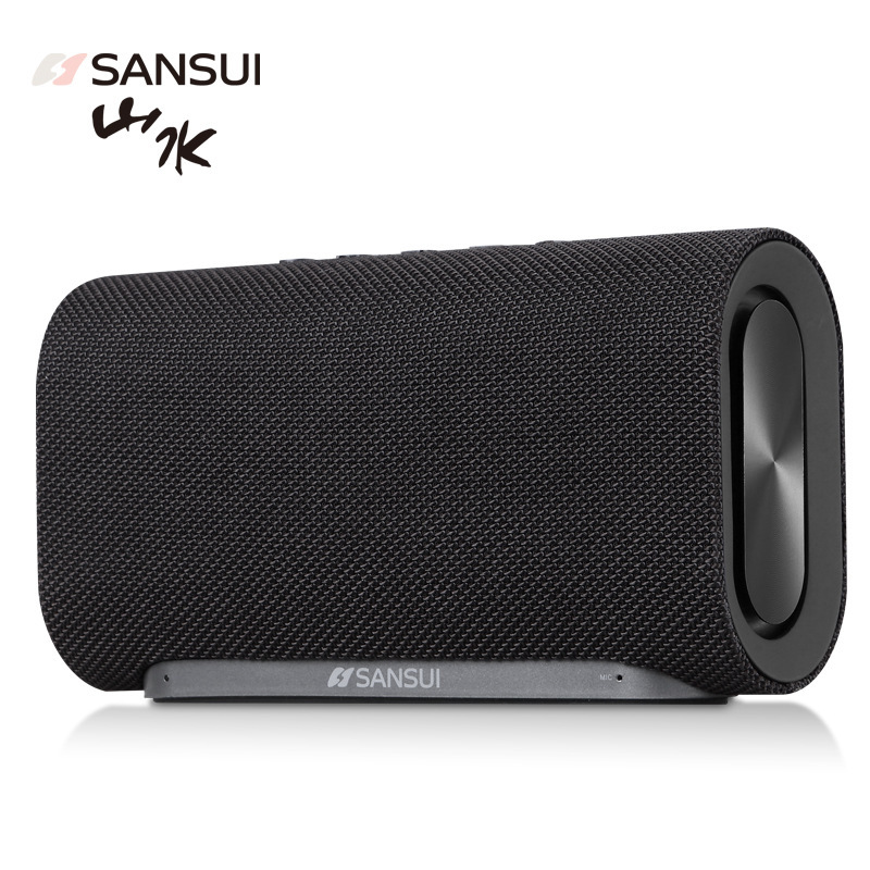 SANSUI T8 Wireless Bluetooth Speaker with High Volume, 3D Surround Sound, Super Bass, and Card Slot for Mobile Phones