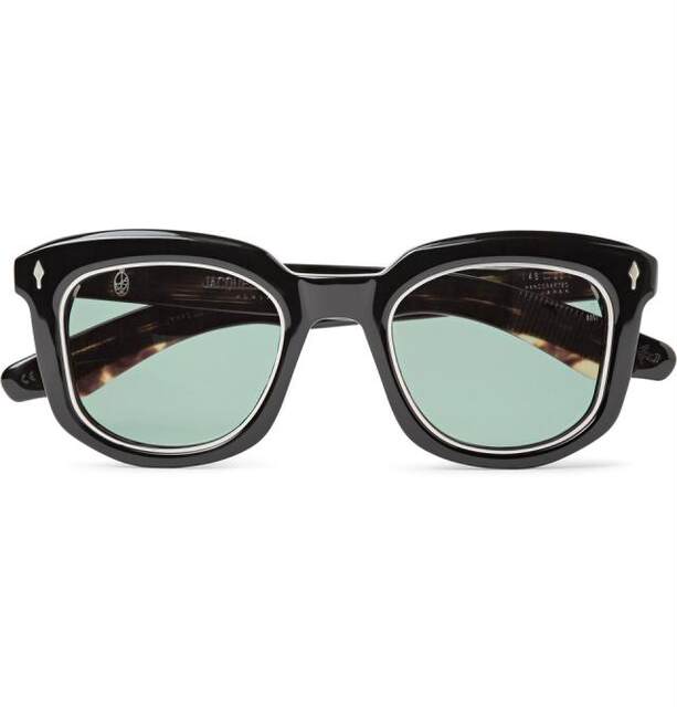 Jacques Marie Mage Pasolini Square Frame Sunglasses