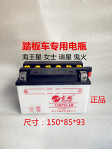 Motorcycle battery 12v Neptune scooter lead-acid water battery ladies jack-o'-lantern pedal 125