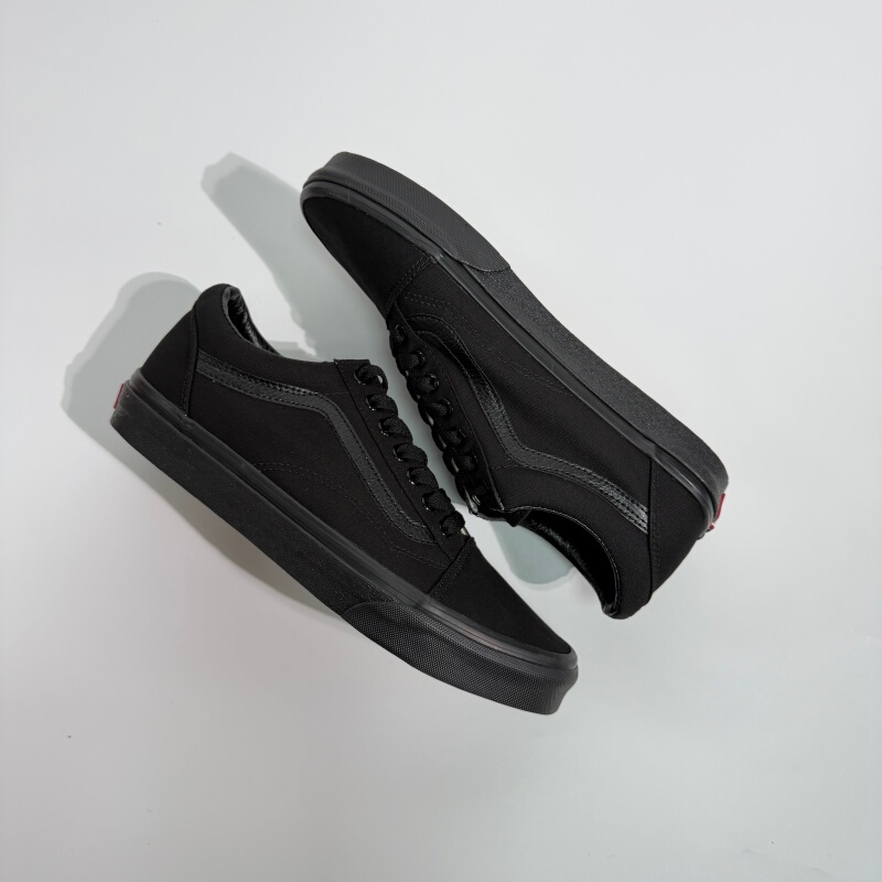 Vans Old Skool Black Warrior Low-Top Lace-Up Canvas Shoes Classic Casual Sneakers Vn000D3Hbka