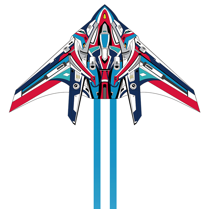 春健潍坊风筝儿童微风易飞2025新款大小号战斗飞机大人专用轮盘