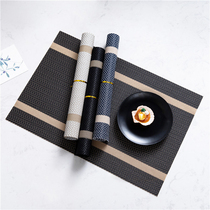 Table mat Home Western Dining Tray Cutlery Mat Insulation Cushion Bowl Mat Waterproof easy to clean Dining Cloth Dinner Plate Mat