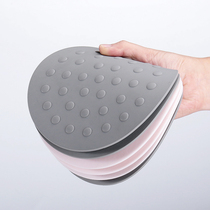 Nordic simple silicone heat insulation mat home table mat round waterproof anti-hot bowl mat plate mat dish mat