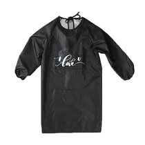 Nordic style home kitchen apron with sleeves waterproof and oil-proof adult coat men and women fashion work long sleeve apron