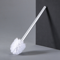 Space aluminum rod toilet brush household toilet toilet brush long handle cleaning brush universal brush head replacement head