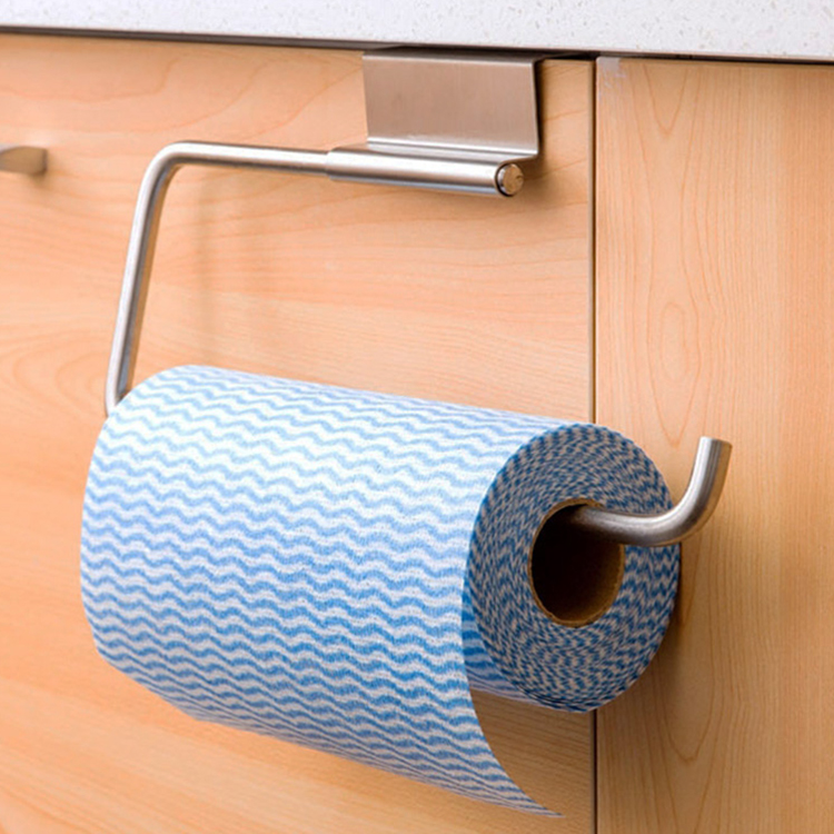 Creative Kitchen Roll Holder-A Roll Holder Hanging Without Punching Stainless Steel roll Holder,