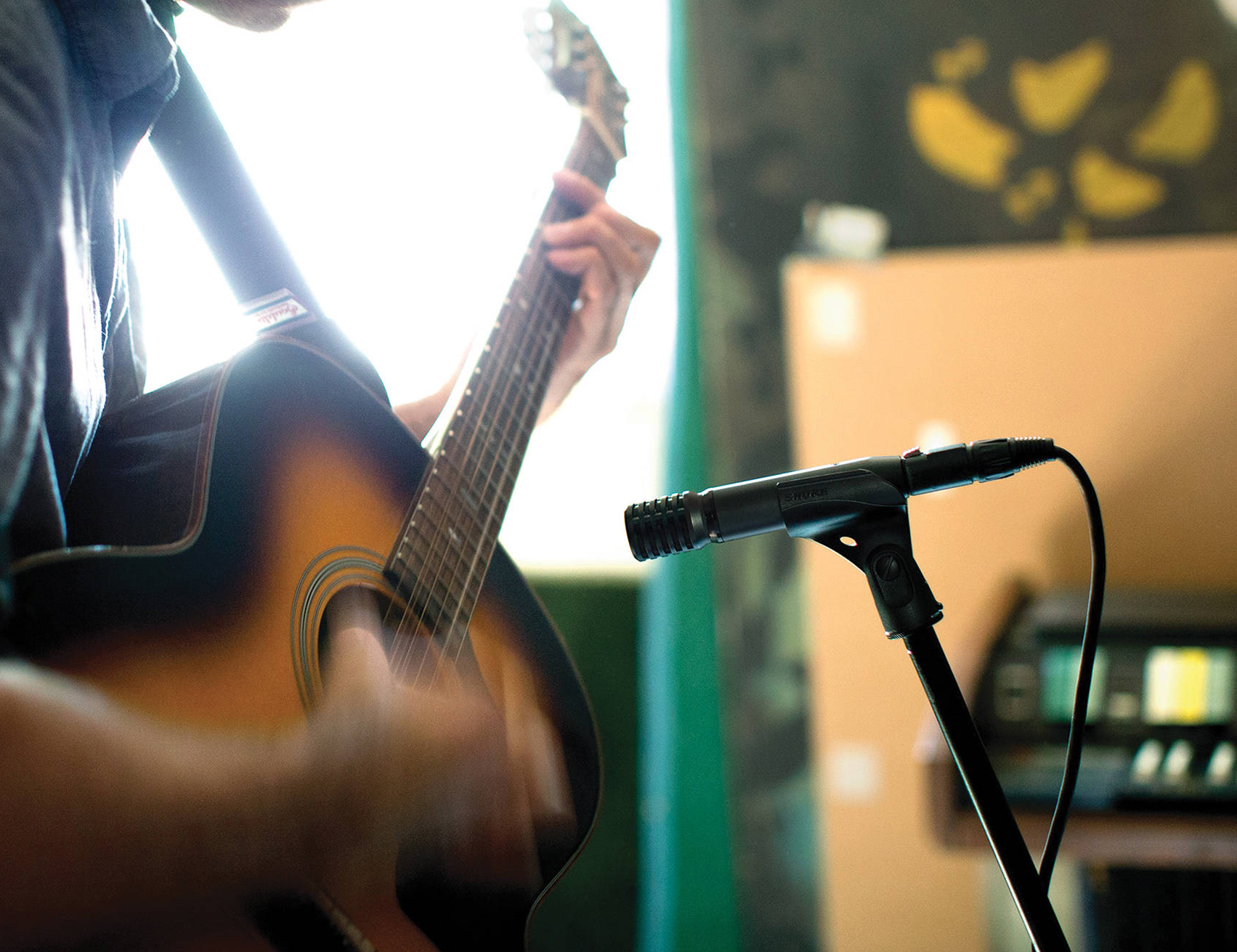 Shure shul PGA81LC capacitive musical instrument microphone microphone percussion instrument drum guitar original sound instrument