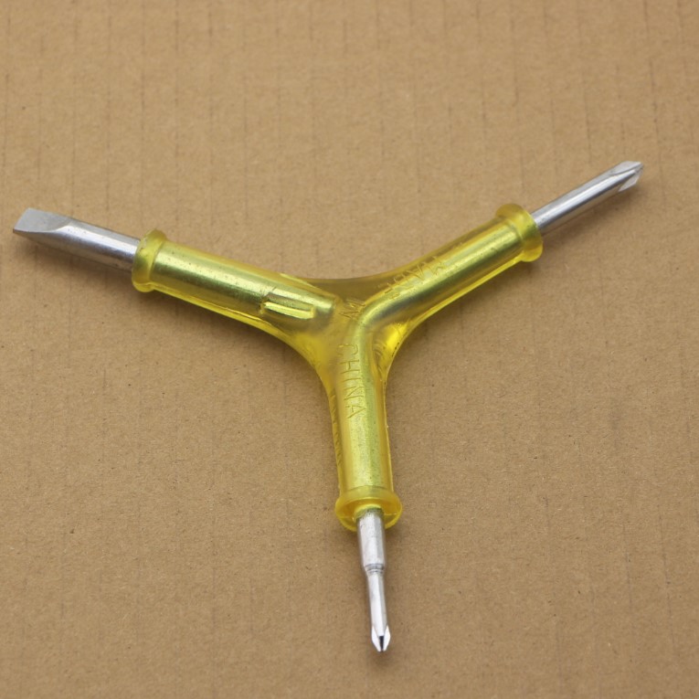 Straight Screwdriver Small Cross Trigeminal Screwdriver Small Change Cone Small Mini Multifunction Small Screwdriver-Taobao