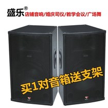 Shengle high power professional stage audio 12 inch 15 inch shop wedding outdoor KTV bar square dance speaker
