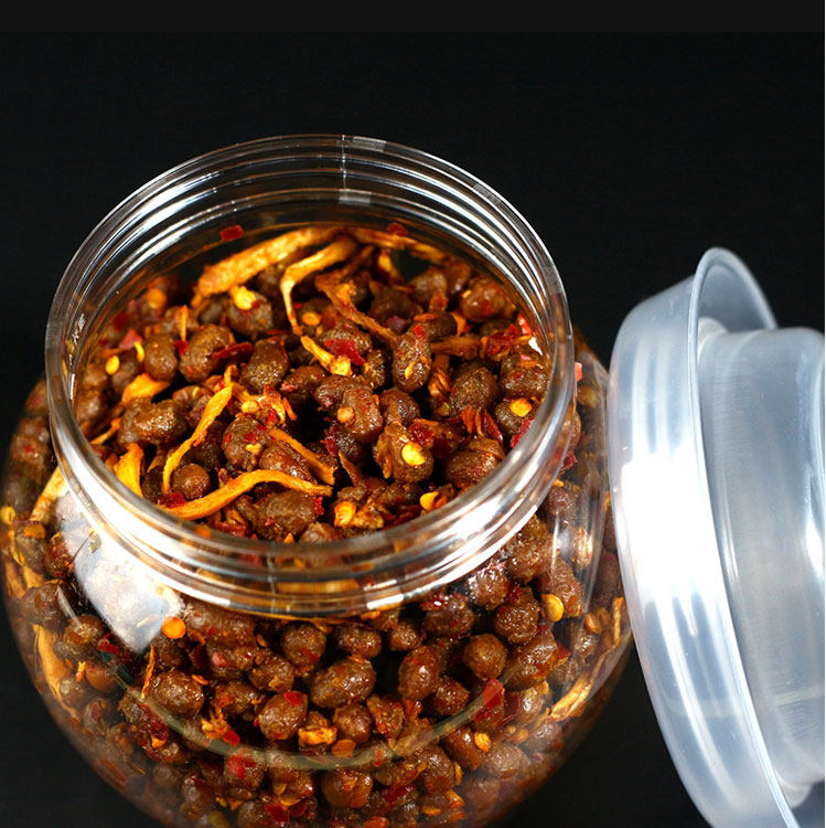 Hunan Bean Sauce Farmhouse Flavor Bean Drum Chili Jam 8 beans Original taste homemade special production Lower rice rookie Meal Mix with Meal Sauce