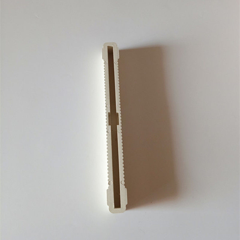 White slot in the center of the surfboard