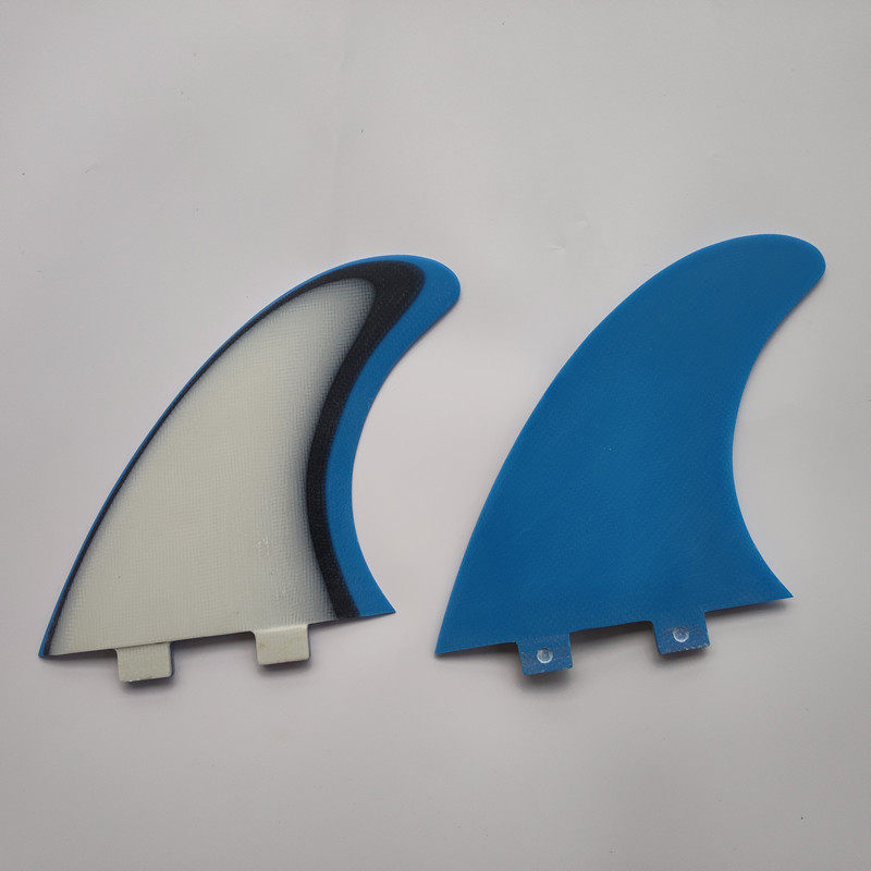 Surf fins 2 pieces of Keel series multi - color models