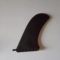 Clear swaddling water plate fish fin 9 inch black