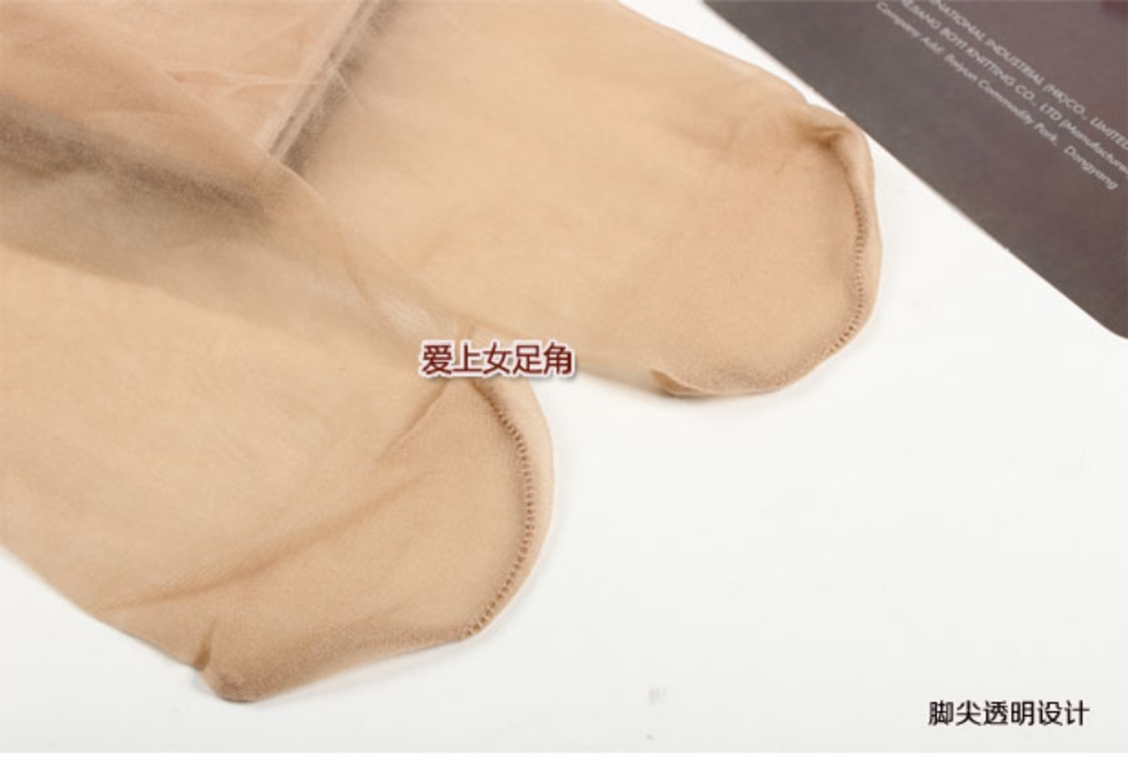 Tăng lượng mỡ Chất béo mút vớ vớ lụa siêu mềm thoải mái Da ngón chân trong suốt siêu mỏng nữ size lớn - Vớ hàng tuần tất nam cao cấp