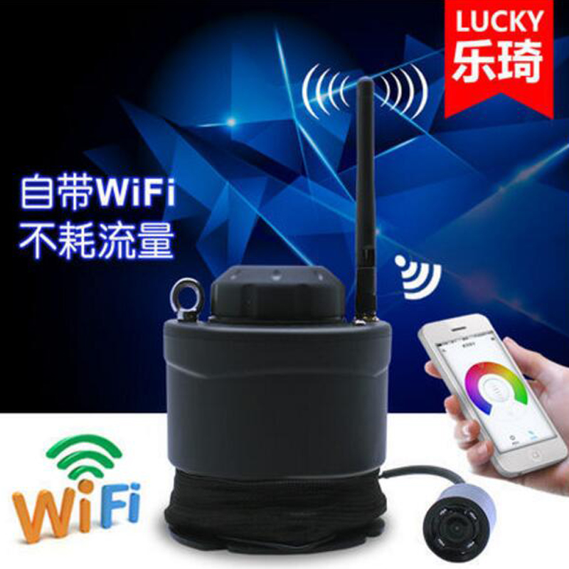 Leqi Video Fish Finder Smartphone Underwater camera Visual fish finder HD waterproof fishing detector