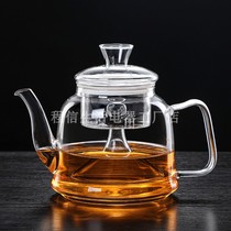 Small electric ceramic stove High Borosilicate glass kettle heat preservation integrated tea maker electric heating household transparent tea making special