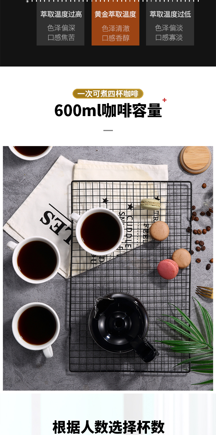 máy pha cà phê drip Máy pha cà phê Dongling nhà nhỏ nồi tự động nấu kiểu máy xay nhỏ giọt kiểu Mỹ thương mại một máy 	máy pha cà phê kahchan