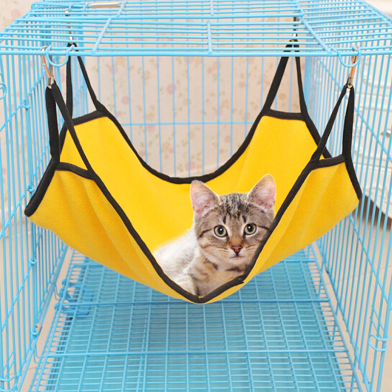 Kitty hammock Pet Cat Cage Suspended Cat Sleeping Bag for Cat Sleeping Bag Cat Cushions Hanging up Cat Nest puppets