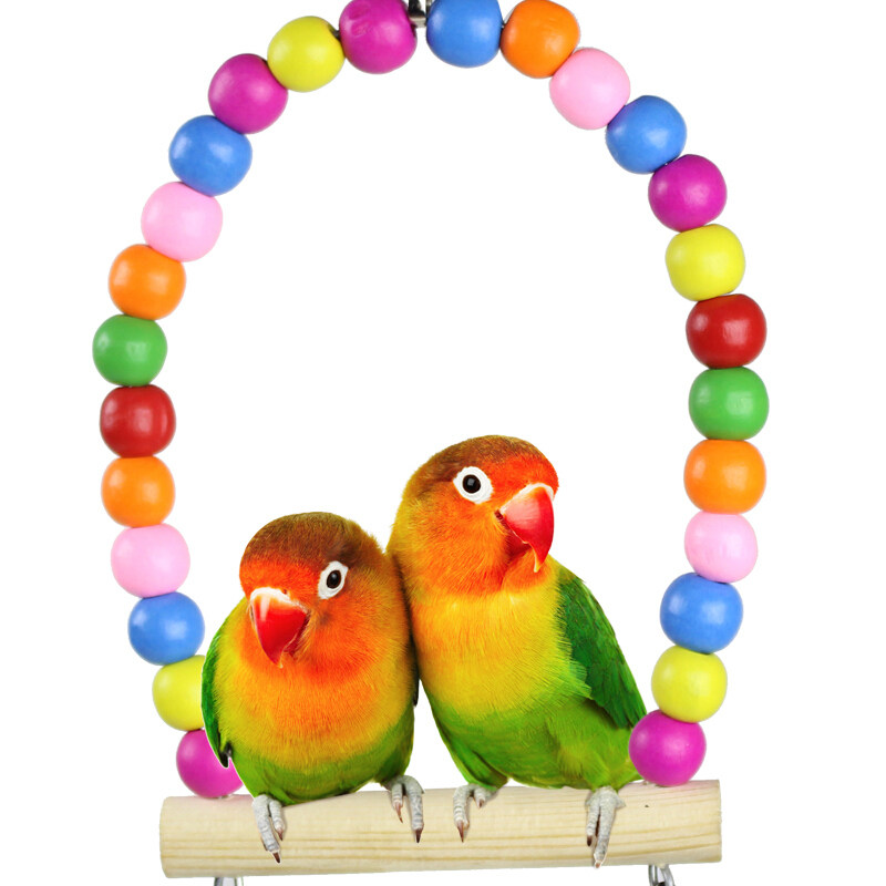 Bird Toy Bird Cage Station stand pole Swing Bridge Jump bridge Tramway Station Rings Cloud Terra Tiger Leather Parrot Octorian Gobird Supplies