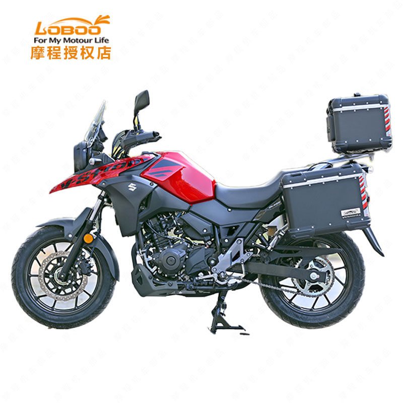 LOBOO locomotive side box DL250 side box bracket trunk trunk quick release aluminum alloy side box tail box