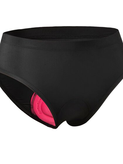 自行车骑行内裤女士三角硅胶垫吸湿排汗透气速干骑行裤专业休闲款