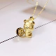 Luban số 7 Lốp tóc Vòng cổ Zodiac Pig Baby Mặt dây chuyền 925 Sterling Bạc Tự làm Handmade Thai nhi Tóc Lưu niệm Lễ trăng tròn - Quà lưu niệm cho bé / Sản phẩm cá nhân