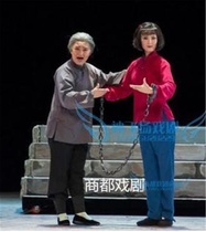 Mrs. Milk village aunt adult Liu Hulan costume student dress retro floral original chorus rural performance clothes