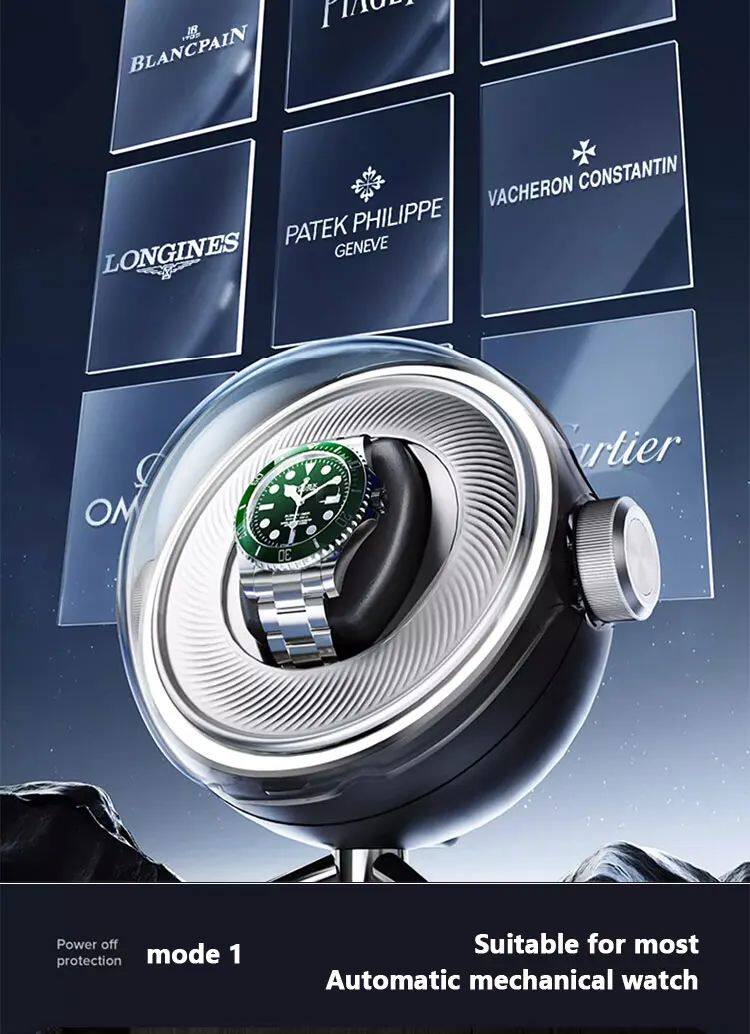 Покачивая таблицы lunar landing series watch winders watch case box holder ope